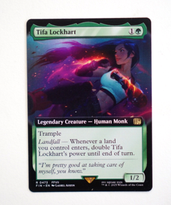 Tifa Lockhart Borderless Card - Image 1
