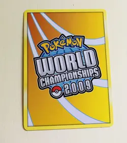 Pokemon/Nintendo 2009 World Championships Crobat Card Psychic 47/127 Makoto Imai - Image 2