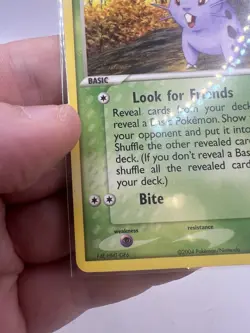 Nidoran F 70/112 2004 EX-FireRed & LeafGreen Non Holo Pokemon Card LP - Image 5