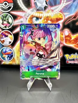 Perona Alt Art OP12-034 SR ENGLISH Legacy of the Master One Piece Card NM - Image 1