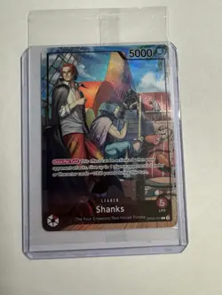 One Piece SHANKS OP09-001 - Promo Card PSA Limited Edition July 2025 SEALED - Image 1