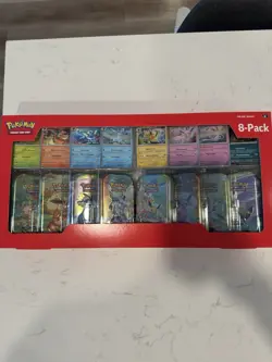 Pokemon Prismatic Evolutions 8 Mini-Tins w Promo Cards Costco 2 Pack IN-HAND - Image 2
