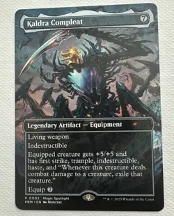 Magic the Gathering Kaldra Compleat Promo - Image 1