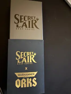 MTG Secret Lair x Warhammer 40,000: Orks Edition 40K ORCS Regular NON FOIL OPEN - Image 1