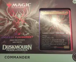 Magic: The Gathering Duskmourn Endless Punishment Commander Deck Precon - Image 1