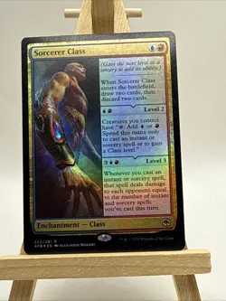 Sorcerer Class | FOIL | Adventures in the Forgotten Realms | NM | MTG - Image 1
