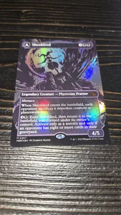 Sheoldred / The True Scriptures - March of the Machine MTG Showcase 0297 Foil - Image 1