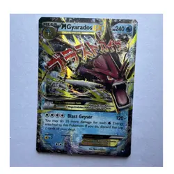 M Gyarados EX Full Art Ultra Rare 27/122 Breakpoint 240 HP Holo Pokemon TCG - Image 1