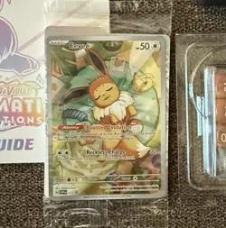 Pokemon TCG Prismatic Evolutions ETB Promo, Box, Booklet + Other ETB Accessories - Image 2