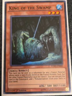 MP Yu-Gi-Oh King of the Swamp FUEN-EN040 Fusion Enforcers 1st Edition - Image 1