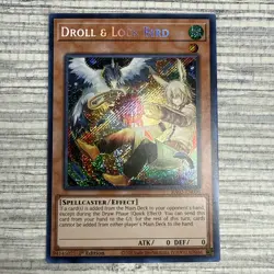 Yu-Gi-Oh! TCG Droll & Lock Bird RA02-EN006 Secret Rare - NM/M - 1st Ed. - Image 1