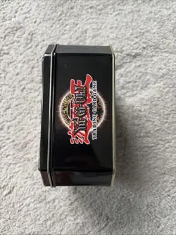 Yugioh Tin LOT Total Defense Shogun Red, Insect Queen, Command Knight Empty - Image 2