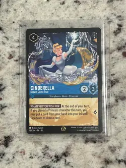 Disney Lorcana Cinderella - Dream Come True 155/204 Legendary - Image 1