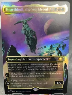 Hearthhull, the Worldseed (Borderless) Commander: Edge of Eternities Foil - Image 1