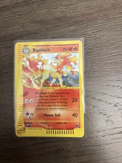 Pokemon Expedition Rapidash Holo Rare Card 26/165 LP Condition - Image 1