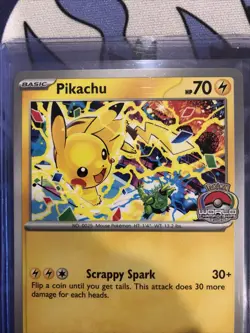Pokemon Card - Pikachu 225 Pokemon World Championship 2025 Anaheim Promo - Image 2