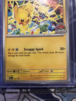 Pokemon Card - Pikachu 225 Pokemon World Championship 2025 Anaheim Promo - Image 3