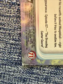 1x Victreebel #71 Holo Foil TOPPS Chrome Pokemon Card TV Animation - Image 3
