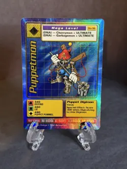 Puppetmon - Bo-96 - Rare Holo Foil Digimon Card - NM - Image 1