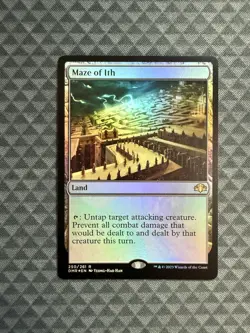 MTG Maze of Ith #250/261 Foil Rare Dominaria Remastered (DMR) - Image 1