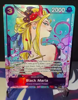 Black Maria (Illustration Box Vol.2) OP08-074 One Piece Promotion Cards Foil - Image 1