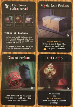 Terrorscape Promo Dice Tower Edition Variant Search Item Cards 2024 Kickstarter - Image 1