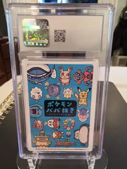 Pikachu Pokemon Playing Cards Old Maid: High Tension CGC 10 JPN 2023 - Image 4