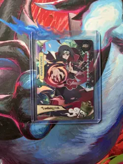Itachi Uchiha Naruto Kayou SSR Near Mint Holo Foil Trading Card - Image 1