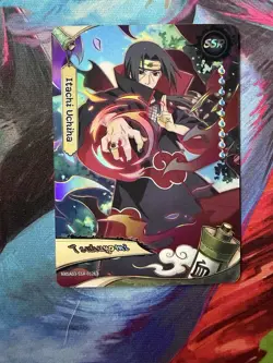 Itachi Uchiha Naruto Kayou SSR Near Mint Holo Foil Trading Card - Image 2