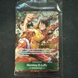 Monkey.D.Luffy (OP16 Release Event Winner) P-135 One Piece Promotion Cards Foil - Image 1