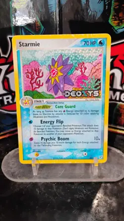 STARMIE EX Deoxys POKEMON Holo Stamped 2005 Trading Card 48/107 TCG HP - Image 1