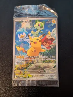 Pikachu - SVP 027 - Black Star Promo - Pokemon Card - SEALED - Image 1