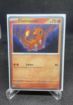 Charmander - 047 (Cosmos Holo) 047 Sv: Scarlet & Violet Promo Cards Pokemon - Image 1