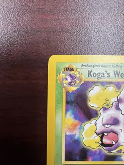 1st Edition Koga's Weezing 50/132 Gym Challenge Set Pokemon Card WOTC NM- - Image 3
