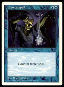 Counterspell 77 Common Fifth Edition Magic: The Gathering Lightly Played - Image 1