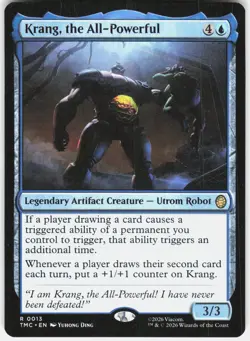 Krang, the All-Powerful 13 Teenage Mutant Ninja Turtles Magic: The Gathering NM - Image 1