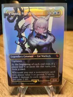 MTG Final Fantasy Y'shtola, Night's Blessed (Borderless) FOIL #0207 NM - Image 1