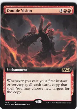Double Vision #365 Core Set 2021 Extended Art Regular Rare - Image 1