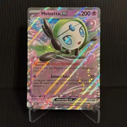 Meloetta ex 044/086 Double Rare Holo SV: Black Bolt NM - Image 1