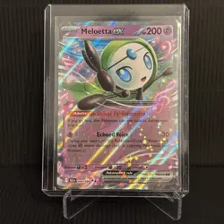 Meloetta ex 044/086 Double Rare Holo SV: Black Bolt NM - Image 3