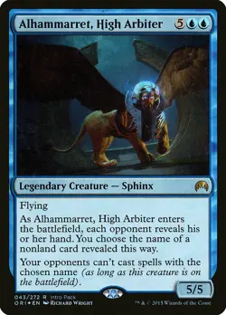 Alhammarret, High Arbiter - Intro Pack Promo ~ Lightly Played Unique & Misc Prom - Image 1