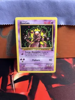 Mewtwo Black Star Promo #14 Pokemon The First Movie 2000 WoTC - Image 1