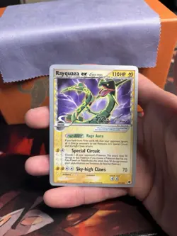 Rayquaza ex 97/101 Dragon Frontiers 2007 World Championship Deck Pokemon TCG LP - Image 3
