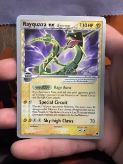 Rayquaza ex 97/101 Dragon Frontiers 2007 World Championship Deck Pokemon TCG LP - Image 4