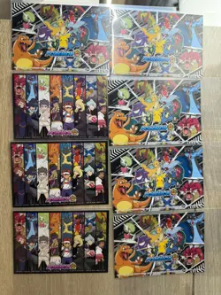 Pokemon ENSKY Battle Bromide Cards Japanese TV Tokyo Lot Of 8 - Image 2