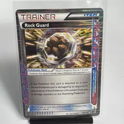 Pokemon TCG Rock Guard 108/116 Rare Holo Plasma Freeze Black & White ACE Spec NM - Image 1