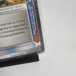 Pokemon TCG Rock Guard 108/116 Rare Holo Plasma Freeze Black & White ACE Spec NM - Image 4