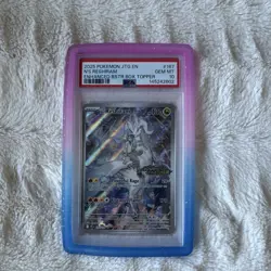 Pokemon SV09 Journey Together N’s Reshiram 167/159 PSA 10 Holo Box Topper - Image 1