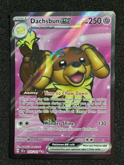 Dachsbun ex Stellar Crown 160/142 Pokemon TCG NM/M Holo - Image 2