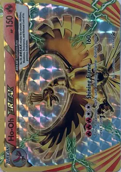 Pokemon TCG Ho-Oh BREAK XY154 XY Promo English Holo 150 HP Break 2016 - Image 1